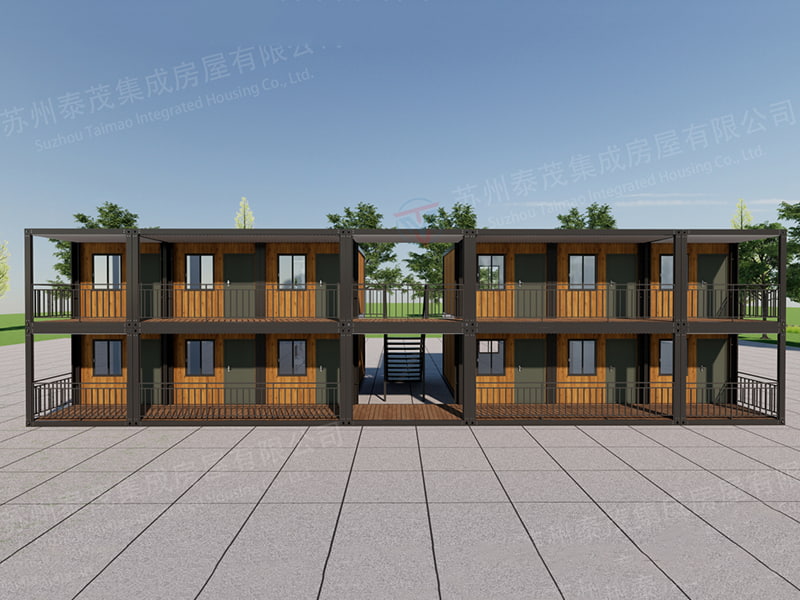 Snabbmonterat containerrum i filippinsk hotellstil