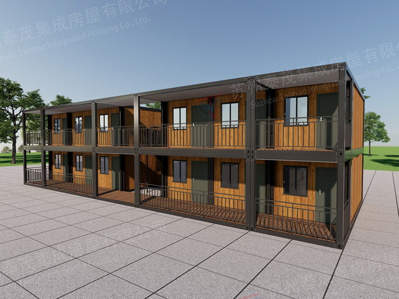 Snabbmonterat containerrum i filippinsk hotellstil