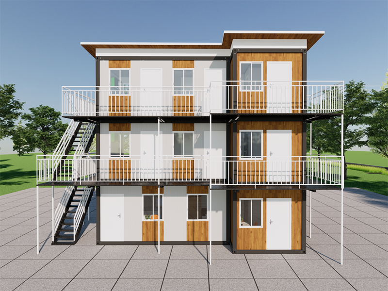 Malaysia självbyggt snabbmonterat containerhus