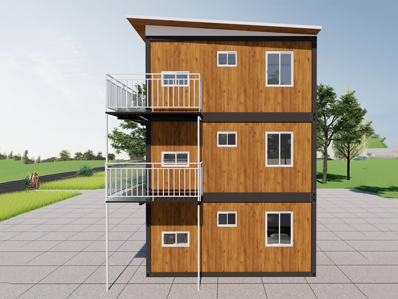 Malaysia självbyggt snabbmonterat containerhus