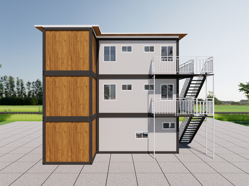 Malaysia självbyggt snabbmonterat containerhus